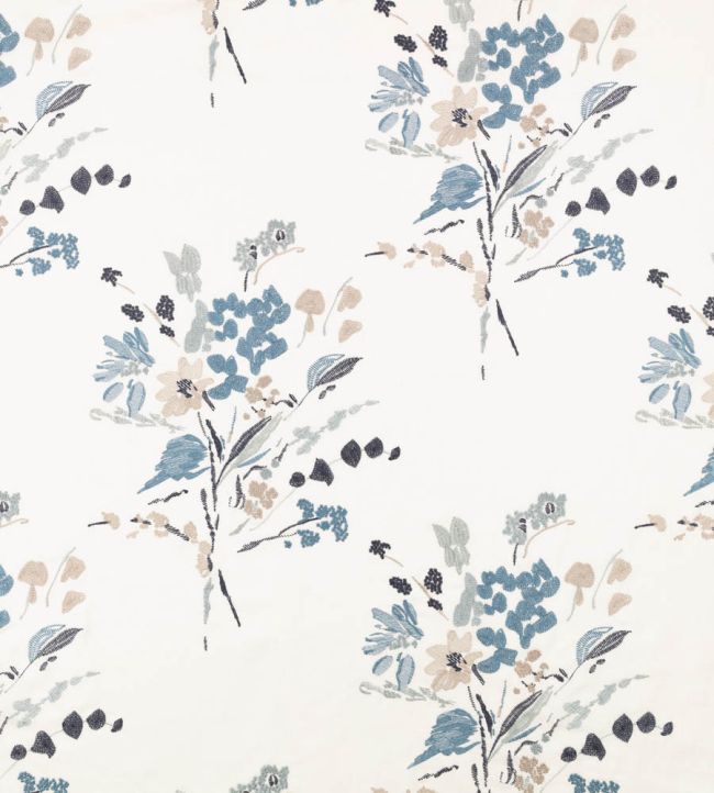 Abloom Fabric by Villa Nova Cornflower