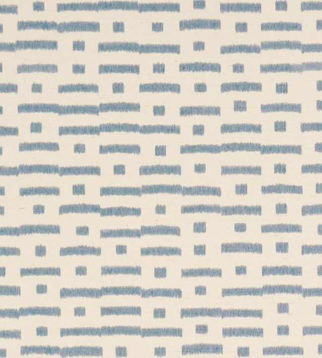 Abstract Ikat Sisal Wallpaper by Schumacher Cadet