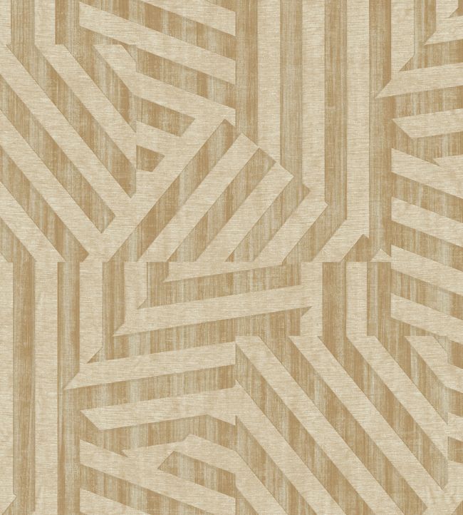 Abstract Stripe Wallpaper by Eijffinger Natural