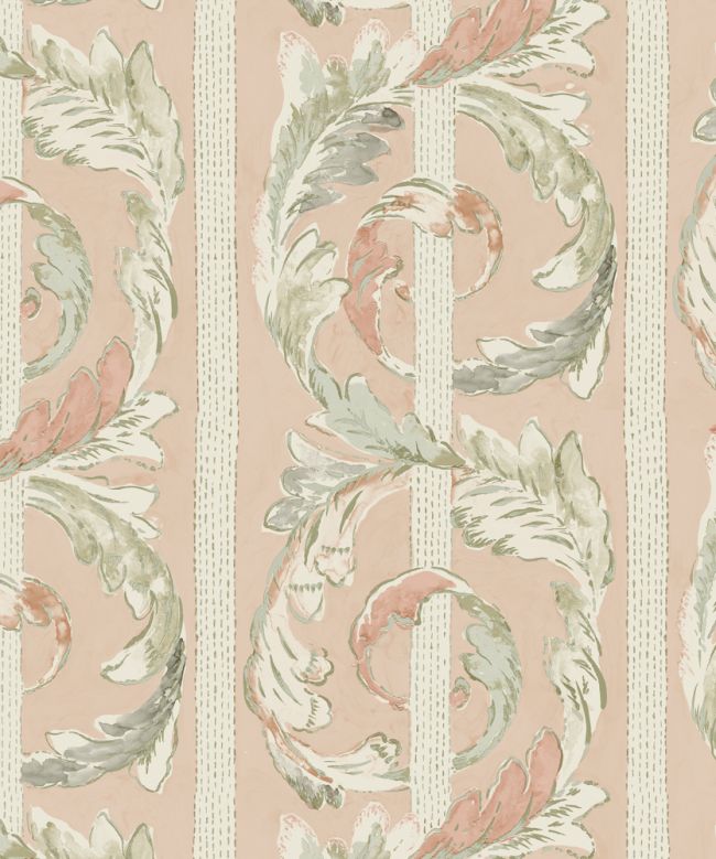 Acanthe Wallpaper by Madeaux 02 Plaster