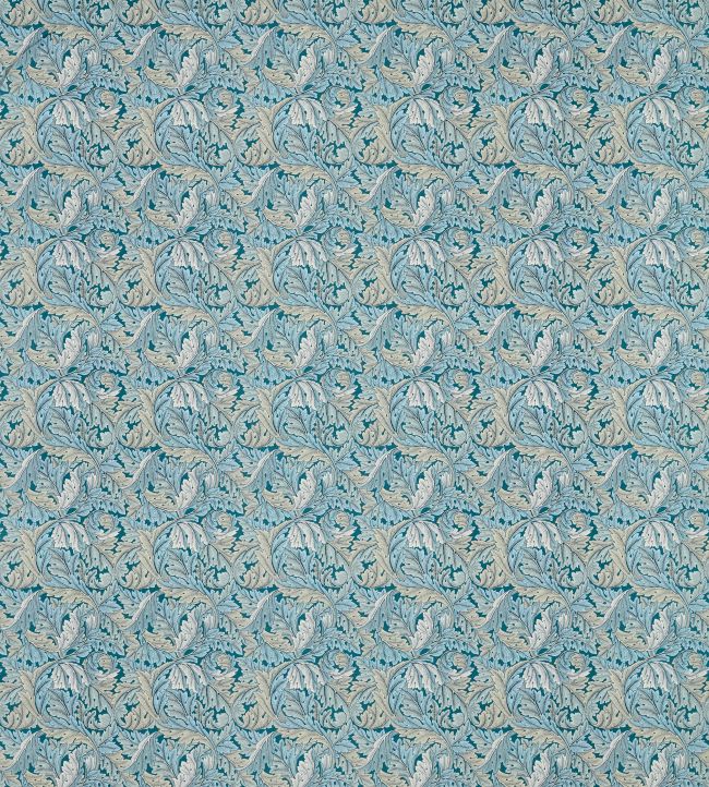 Acanthus Fabric by Clarke & Clarke Denim