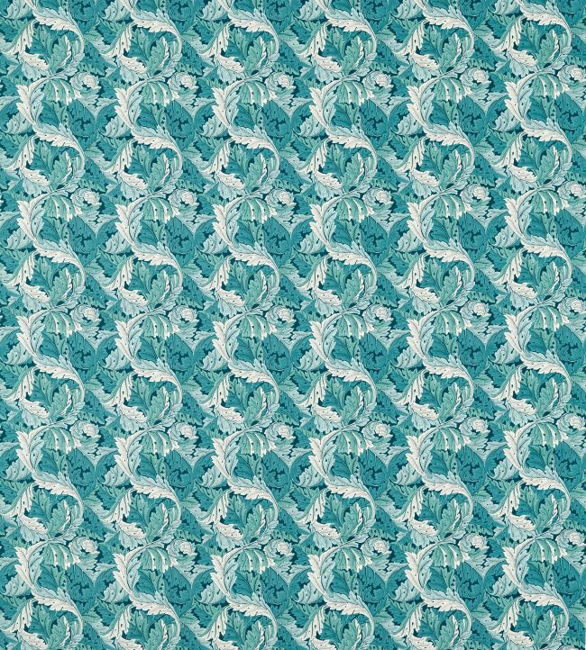 Acanthus Fabric by Clarke & Clarke Teal