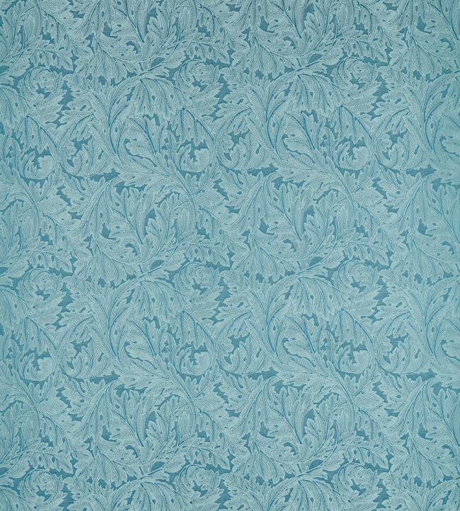 Acanthus Weave Fabric by Clarke & Clarke Denim