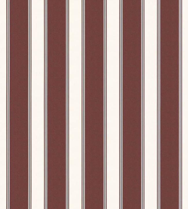 Accordion Stripe Wallpaper by Scalamandre Raisin