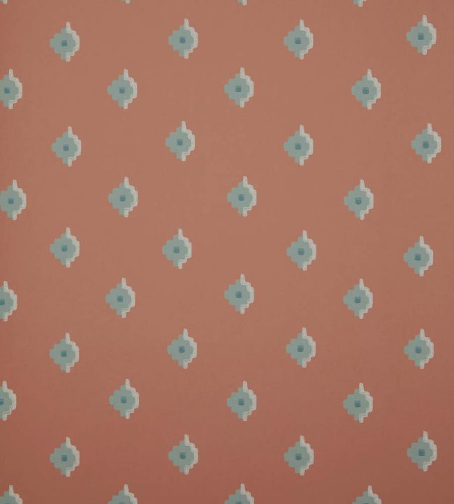Adamas Tile Wallpaper by Liberty Galah Pink