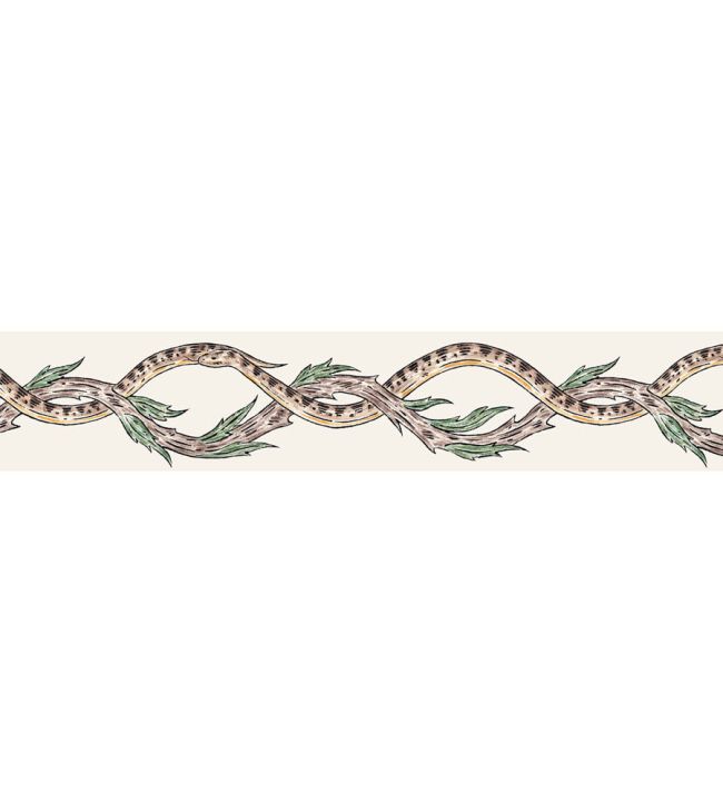 Adder Stripe Border Wallpaper by CommonRoom Stone