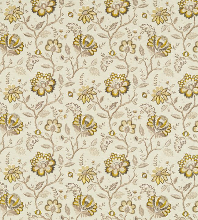Adeline Fabric by Clarke & Clarke Antique/Charcoal