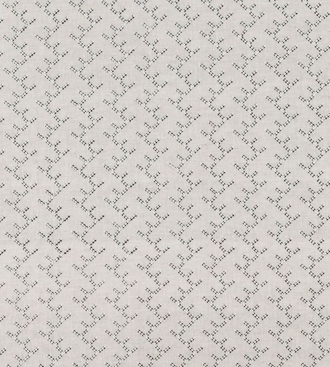 Aerial Fabric by Vanderhurd Black/White on Natural