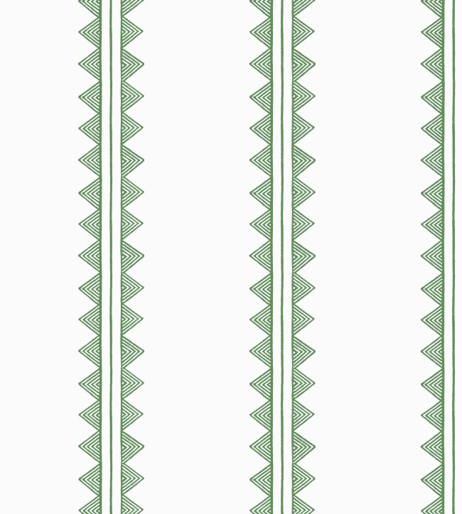 Agave Stripe Wallpaper by Thibaut Green