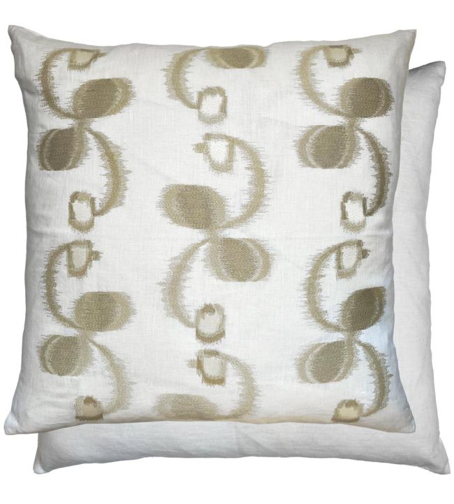 Ajanta Pillow 24 x 24" by William Yeoward Linen