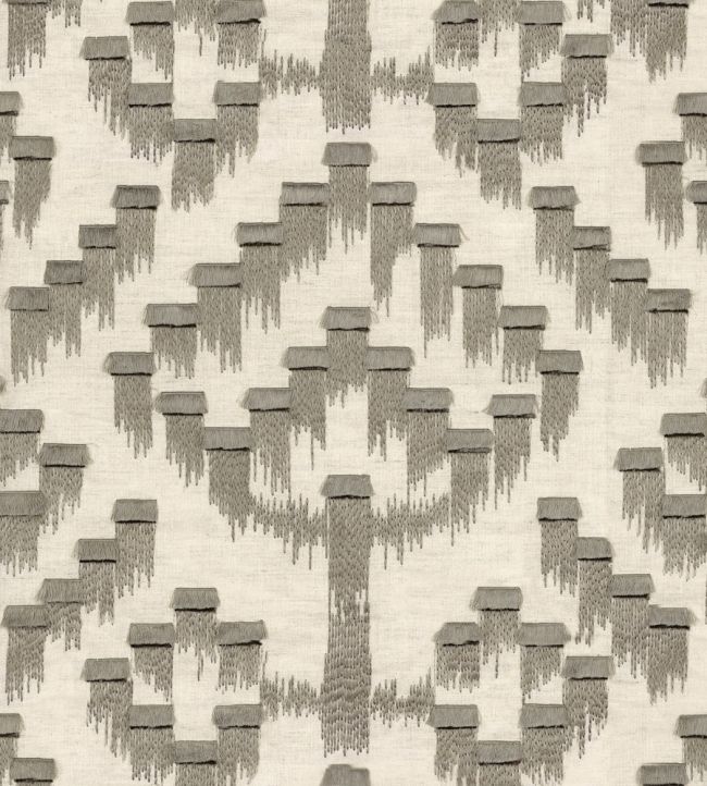 Akame Fabric by Casamance Gris Galet
