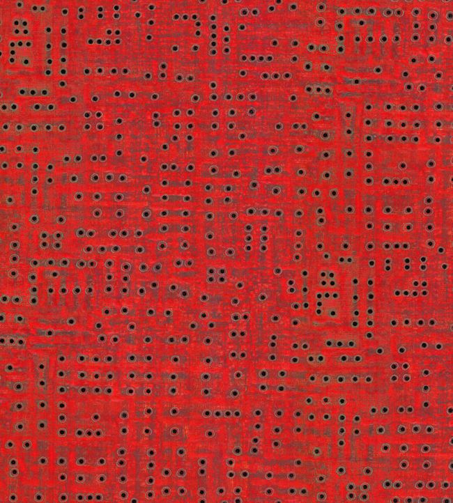 Akan Wallpaper by Jannelli&Volpi Orange