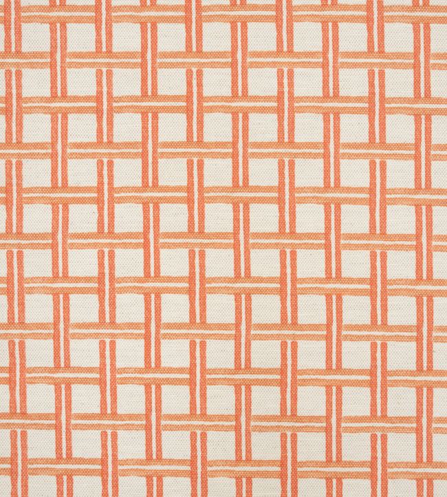 Al Bivio Fabric by Jim Thompson No.9 Persimmon