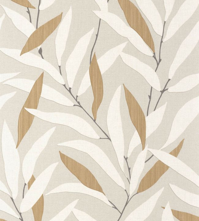 Alba Wallpaper by Casadeco Beige lin
