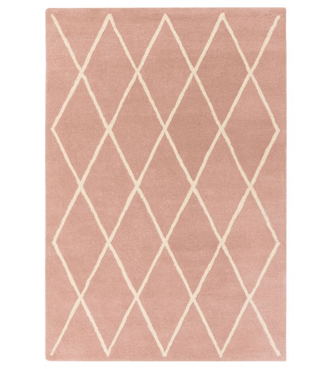 Asiatic Albany Diamond rug Pink ALBA100-04-80150 Pink
