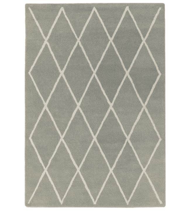 Asiatic Albany Diamond rug Silver ALBA100-05-80150 Silver