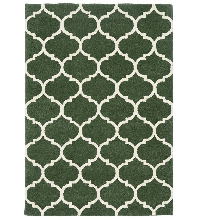 Asiatic Albany Ogee rug Green ALBA101-02-80150 Green