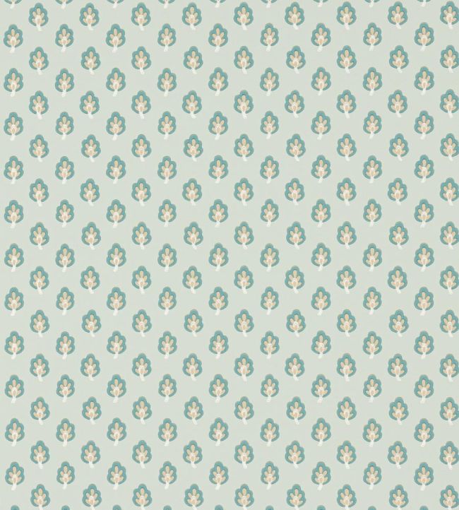 Albie Wallpaper by Jane Churchill Blue
