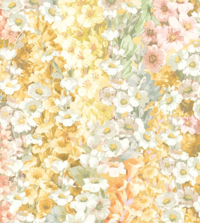 Alcea Wallpaper by Woodchip & Magnolia Golden Hour