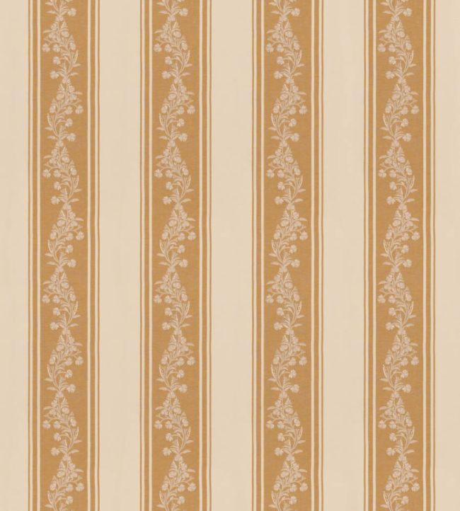 Aldbury Stripe Fabric by GP & J Baker Ochre