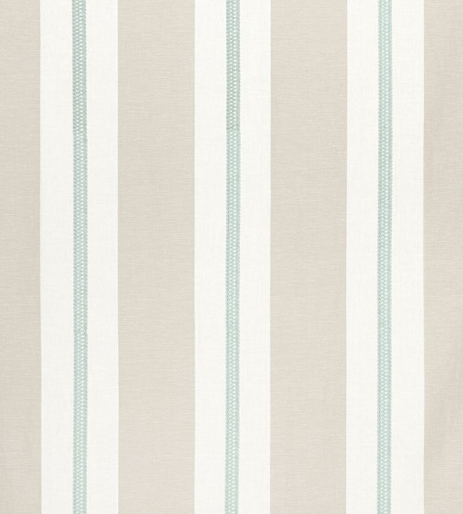 Alden Stripe Embroidery Fabric by Anna French Robin's Egg