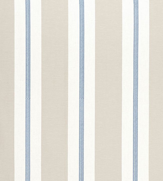 Alden Stripe Embroidery Fabric by Anna French Sky