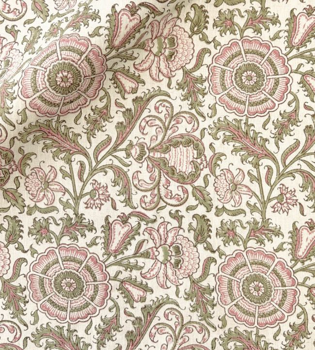 Alderose Fabric by Ian Sanderson Witch Hazel