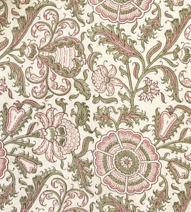 Alderose Fabric by Ian Sanderson Witch Hazel