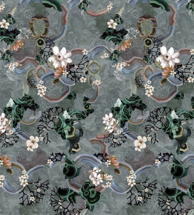 Algae Bloom Wallpaper by Christian Lacroix Graphite