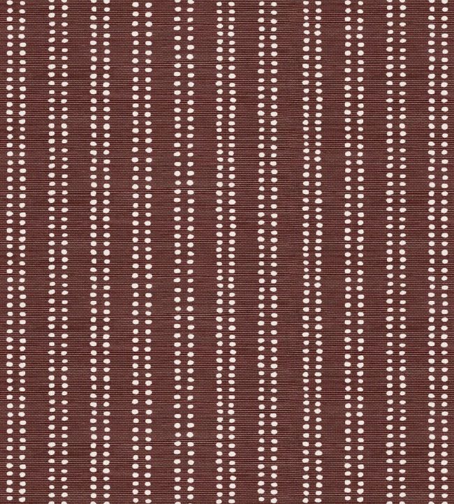 Algonquin Vinyl Wallpaper by Christopher Farr Cloth Plum
