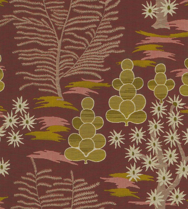 Alhama Fabric by Nobilis Prune
