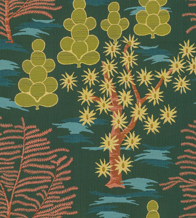 Alhama Fabric by Nobilis Turquoise
