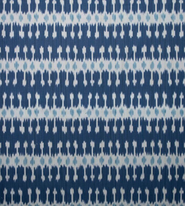 Alina Stripe Fabric by Titley and Marr Indigo