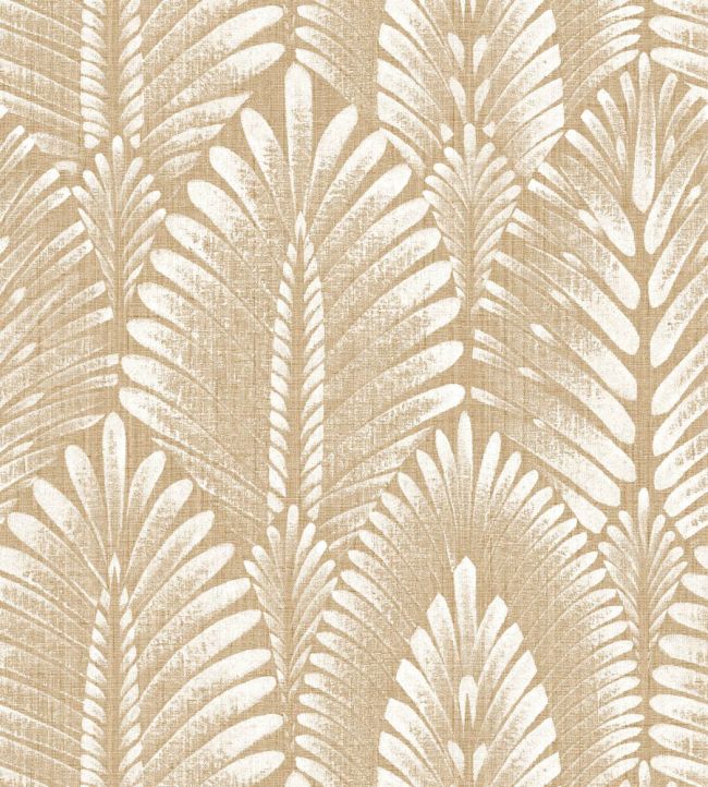 Alisio Wallpaper by Casamance Latte