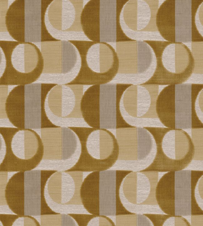 Alliance Fabric by Casamance Moutarde