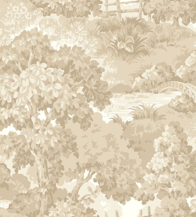 Alnarp Wallpaper by Borastapeter Natural