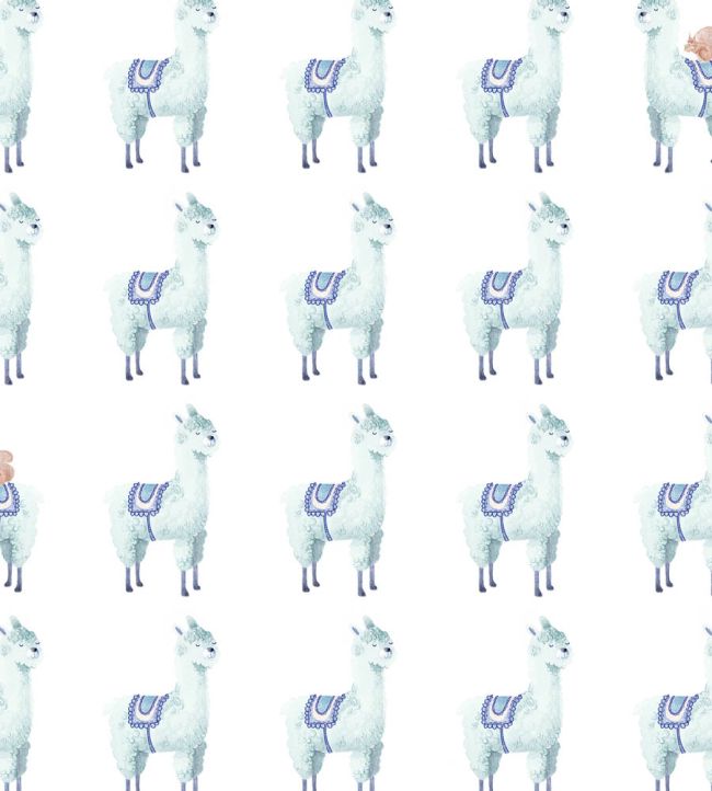 Alpaca Rebel Wallpaper by Rebel Walls Sky