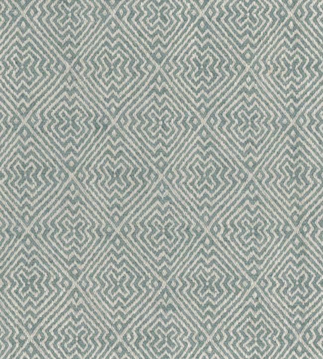 Altai Fabric by Nina Campbell Blue