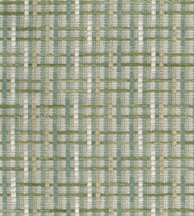 Altana Fabric by Nina Campbell Aqua/Sage
