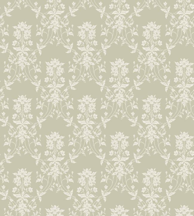 Alva Wallpaper by Sandberg Spring Green