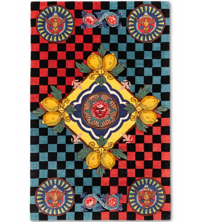 MINDTHEGAP Amalfi rug Red/Blue AC00093 Red/Blue