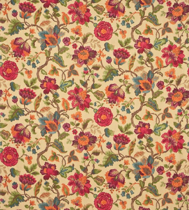 Amanpuri Fabric by Sanderson Mulberry/Amber