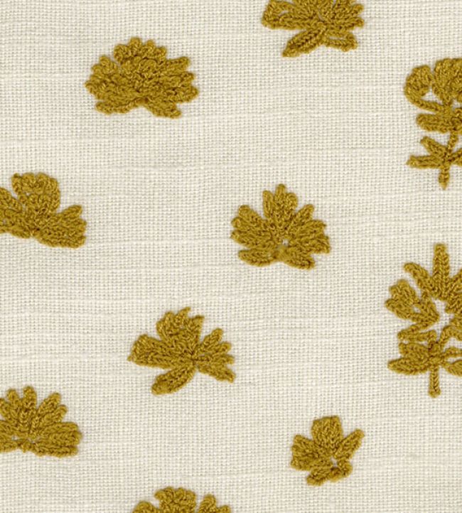Amber Seeds Fabric by JORO Turmeric