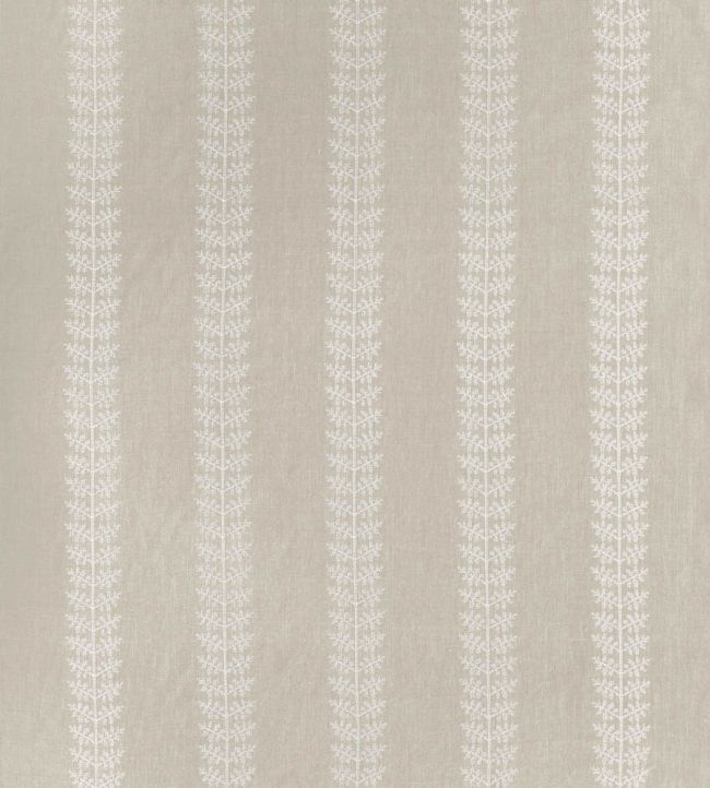 Amble Embroidery Fabric by Thibaut Flax
