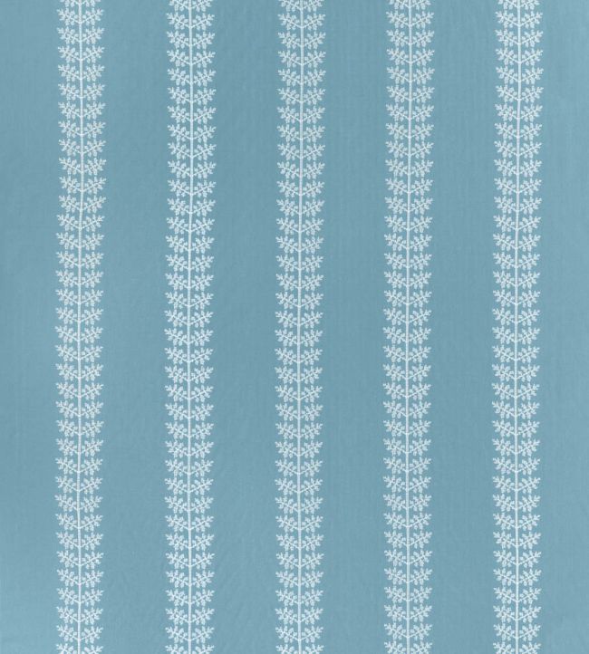 Amble Embroidery Fabric by Thibaut Mineral