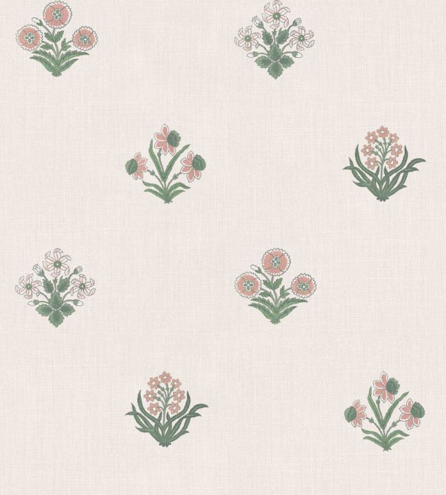 Amy Wallpaper by Sandberg Pink