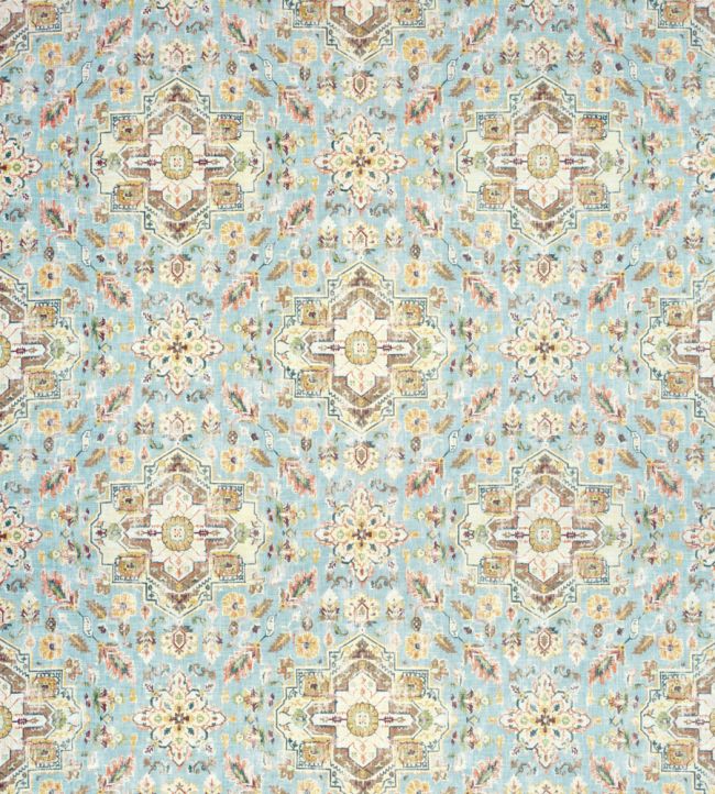 Anatolia Fabric by Nina Campbell Blue