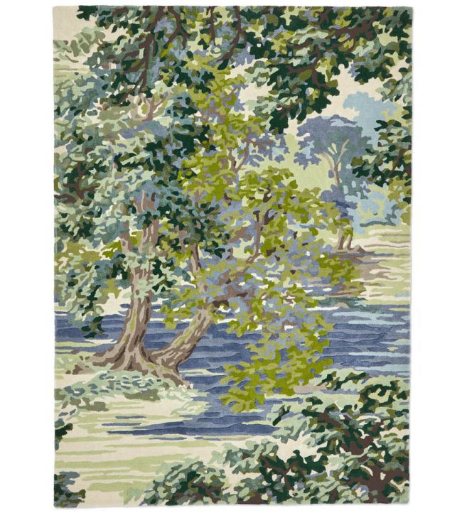 Sanderson Ancient Canopy rug Forest Green 146708140200 Forest Green