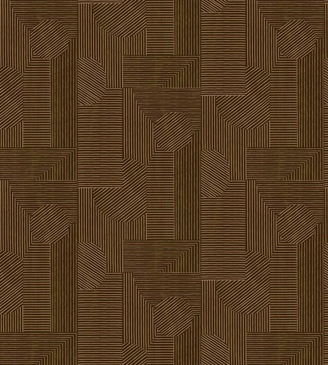 Andana Wallpaper by Tres Tintas Marron