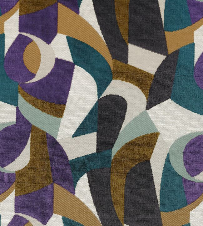 Andine Fabric by Casamance Topaze/Violet